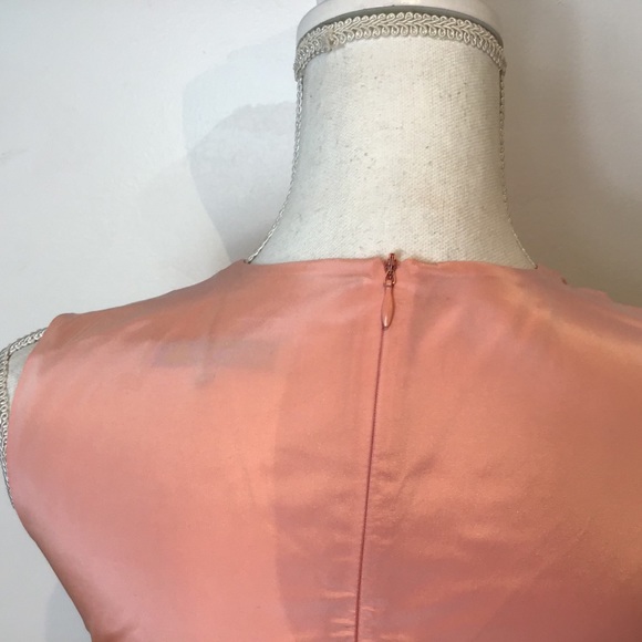 BALENCIAGA PARIS COLOR-BLOCK STUDDED DRESS SZ 6 - Picture 11 of 12